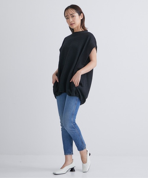 【美品】COGTHEBIGSMOKE HATTIE TOP クルーネック COGTHEBIGSMOKE/コグザビッグスモーク】HATTIE TOP/フレンチ