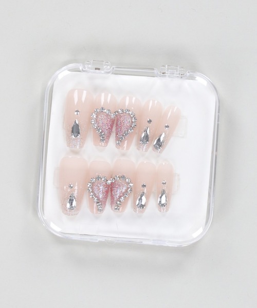 SPINNS（スピンズ）の「ロングネイルチップ（ネイルシール/ネイルチップ・レディース・B/A/C/D/I/E/F/G/H・S）」の3枚目の写真
