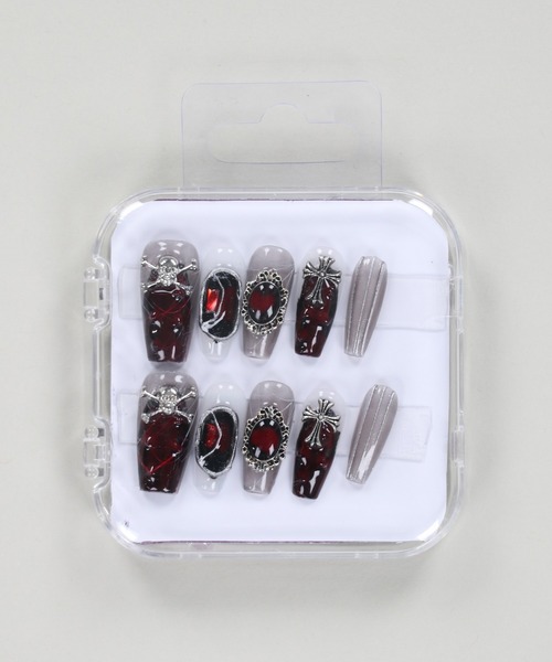 SPINNS（スピンズ）の「ロングネイルチップ（ネイルシール/ネイルチップ・レディース・B/A/C/D/I/E/F/G/H・S）」の5枚目の写真