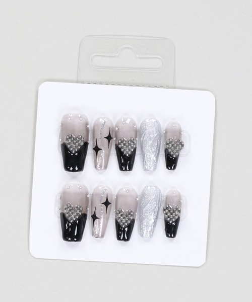 SPINNS（スピンズ）の「ロングネイルチップ（ネイルシール/ネイルチップ・レディース・B/A/C/D/I/E/F/G/H・S）」の12枚目の写真