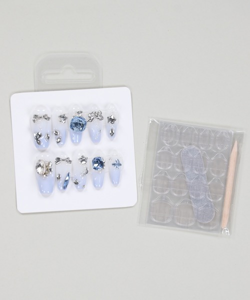 SPINNS（スピンズ）の「ロングネイルチップ（ネイルシール/ネイルチップ・レディース・B/A/C/D/I/E/F/G/H・S）」の15枚目の写真