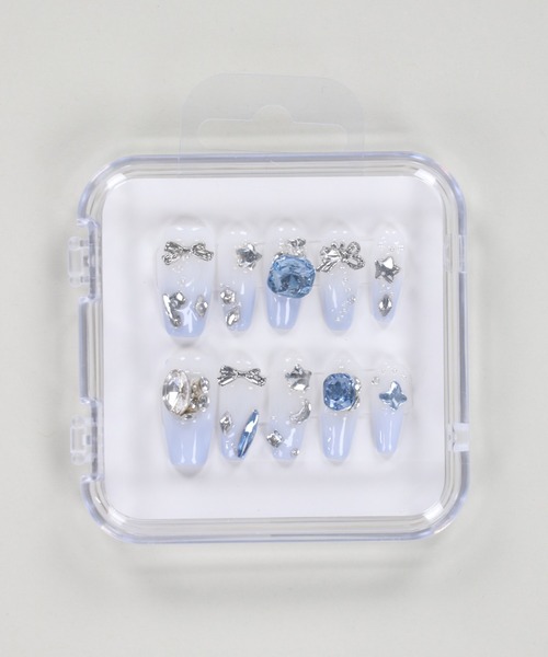 SPINNS（スピンズ）の「ロングネイルチップ（ネイルシール/ネイルチップ・レディース・B/A/C/D/I/E/F/G/H・S）」の19枚目の写真