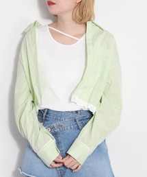 アシメストラップタンク