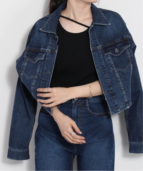 cepo（セポ）の「アシメストラップタンク（タンクトップ・レディース・ミント/ブラック×ホワイト/ブラック/ホワイト×ブラック/オフホワイト・M）」の3枚目の写真