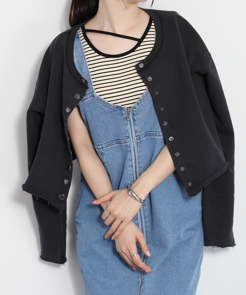 siro de labonte 【新品】ジップアップポンチョジレ ベージュ