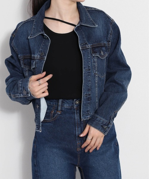 cepo（セポ）の「アシメストラップタンク（タンクトップ・レディース・ミント/ブラック×ホワイト/ブラック/ホワイト×ブラック/オフホワイト・M）」の10枚目の写真