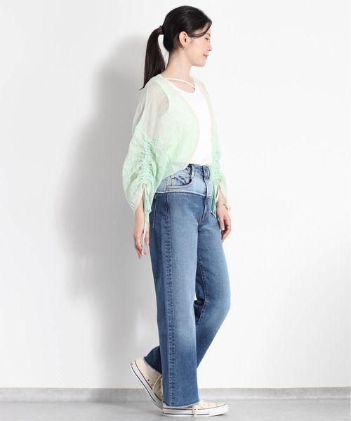 cepo（セポ）の「アシメストラップタンク（タンクトップ・レディース・ミント/ブラック×ホワイト/ブラック/ホワイト×ブラック/オフホワイト・M）」の12枚目の写真