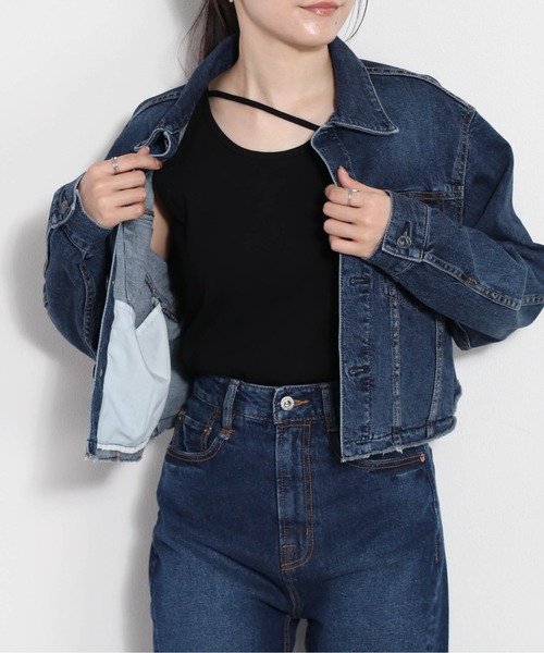 cepo（セポ）の「アシメストラップタンク（タンクトップ・レディース・ミント/ブラック×ホワイト/ブラック/ホワイト×ブラック/オフホワイト・M）」の8枚目の写真