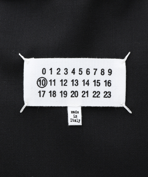 Maison Margiela(メゾンマルジェラ)の「【MAISON MARGIELA / メゾン マルジェラ】No Collar Jacket(ノーカラージャケット・メンズ・ブラック・48/46)」の14枚目の写真