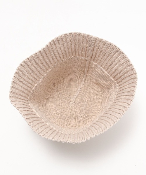 ALAND(エーランド)の「【UNISEX】ALAND/ニットHAT 2103464(ハット・レディース・ベージュ/ブラック・FREE)」の10枚目の写真