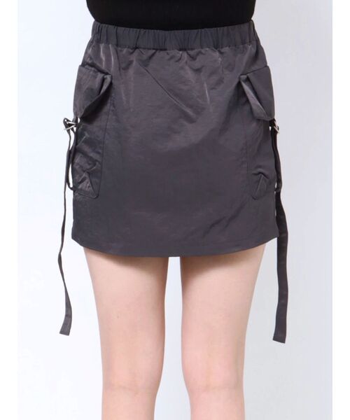 MURUA（ムルーア）の「カーゴミニスカート（スカート・レディース・ダークグレー/ベージュ/カーキ・1/2）」の9枚目の写真