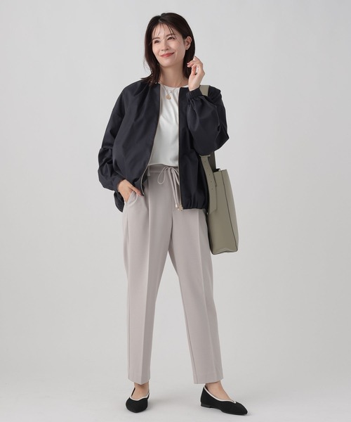 Elura(エルーラ)の「大人リュクスブルゾン/995218(その他アウター・レディース・オフホワイト/ネイビー・LARGE/MEDIUM)」の8枚目の写真