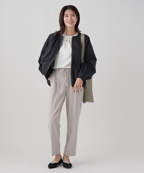 Elura(エルーラ)の「大人リュクスブルゾン/995218(その他アウター・レディース・オフホワイト/ネイビー・LARGE/MEDIUM)」の10枚目の写真