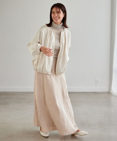 Elura(エルーラ)の「大人リュクスブルゾン/995218(その他アウター・レディース・オフホワイト/ネイビー・LARGE/MEDIUM)」の13枚目の写真
