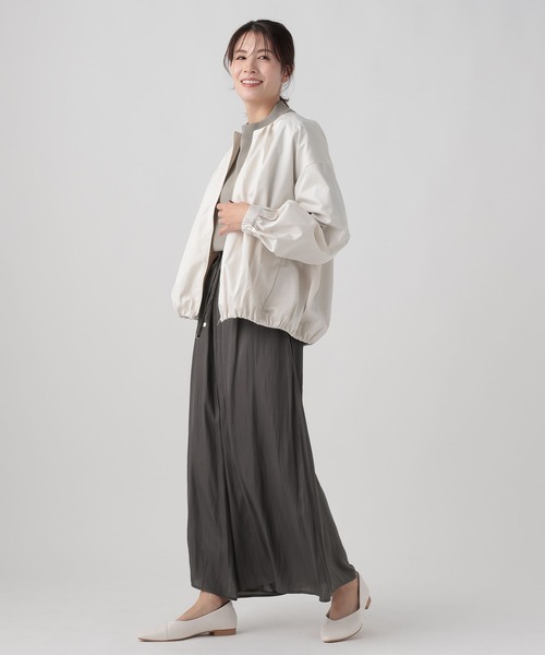 Elura(エルーラ)の「大人リュクスブルゾン/995218(その他アウター・レディース・オフホワイト/ネイビー・LARGE/MEDIUM)」の14枚目の写真