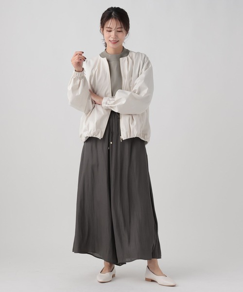 Elura(エルーラ)の「大人リュクスブルゾン/995218(その他アウター・レディース・オフホワイト/ネイビー・LARGE/MEDIUM)」の15枚目の写真