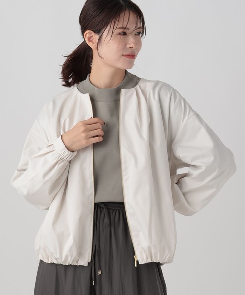 Elura(エルーラ)の「大人リュクスブルゾン/995218(その他アウター・レディース・オフホワイト/ネイビー・LARGE/MEDIUM)」の16枚目の写真