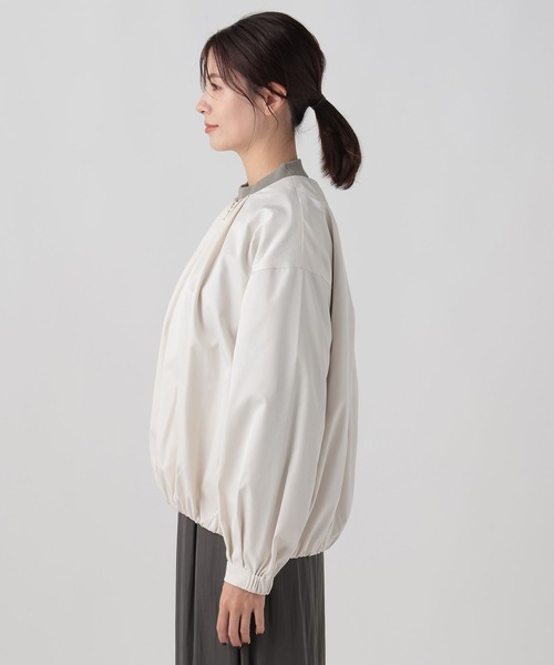 Elura(エルーラ)の「大人リュクスブルゾン/995218(その他アウター・レディース・オフホワイト/ネイビー・LARGE/MEDIUM)」の18枚目の写真