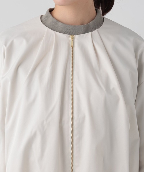 Elura(エルーラ)の「大人リュクスブルゾン/995218(その他アウター・レディース・オフホワイト/ネイビー・LARGE/MEDIUM)」の20枚目の写真
