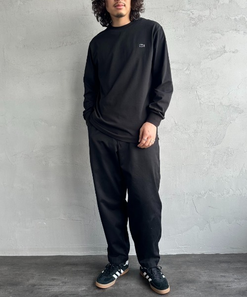 LACOSTE/ラコステ] ワンポイントロゴ ロングスリーブTシャツ（Tシャツ