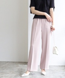 Pierrot(ピエロ)の落ち感タックストレートパンツ(その他パンツ)