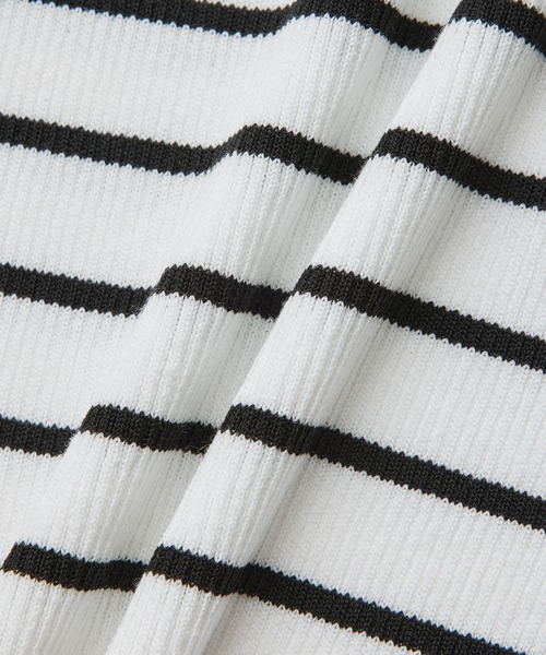 ROPE'（ロペ）の「【洗える】シルクプロテインニットタンクトップ【メディア掲載】（タンクトップ・レディース・ネイビー/オフホワイト/ホワイト系その他5/サックスブルー・FREE）」の5枚目の写真