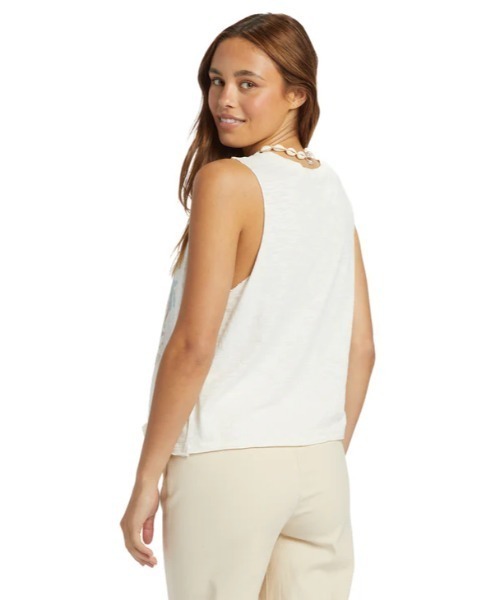 ROXY(ロキシー)の「BEACHY DAYS HLMT 2.0/ロキシーヴィンテージライクマッスルタンクトップ(Tシャツ/カットソー・レディース・ブラック/グレー・SMALL/MEDIUM/X-SMALL)」の21枚目の写真