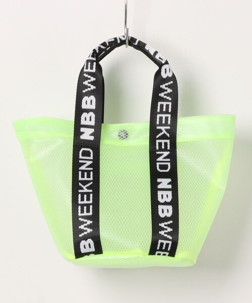 【NBB WEEKEND】メッシュトートバッグ (UNISEX)