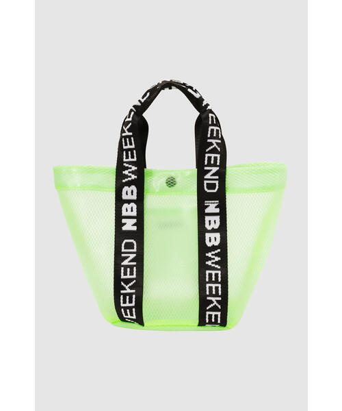【NBB WEEKEND】メッシュトートバッグ (UNISEX)