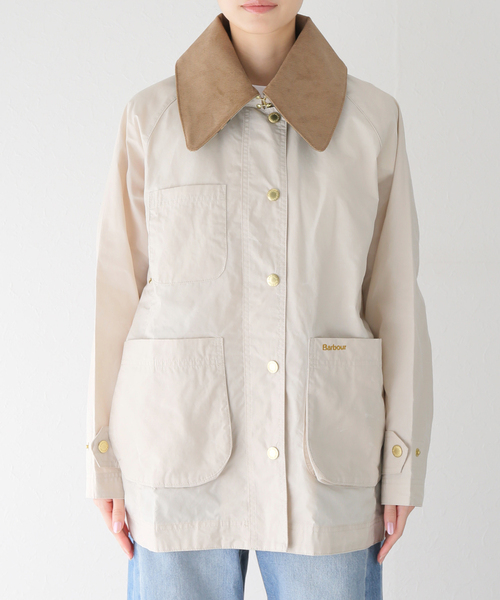 新品⭐︎BARBOUR hutton showerproof Barbour Hutton Showerproof Brushed Cotton Jacket – On Sale