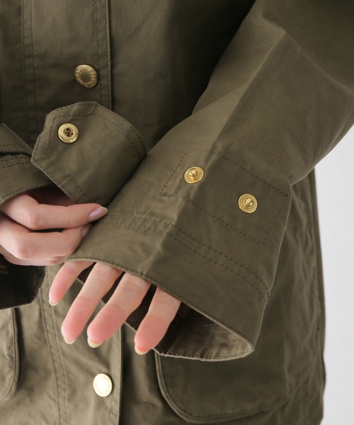 ⭐︎　FRAMeWORK＊Barbourバブアー　ミリタリーコート FRAMeWORK(フレームワーク)の「【Barbour/バブアー】 BIG WHITLEY