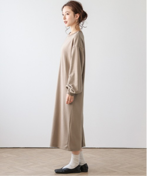 La-gemme（ラジェム）の「前後2WAYスウェットワンピース（ワンピース・レディース・ブラウン/ブラック/チャコール/杢グレー・フリー）」の21枚目の写真