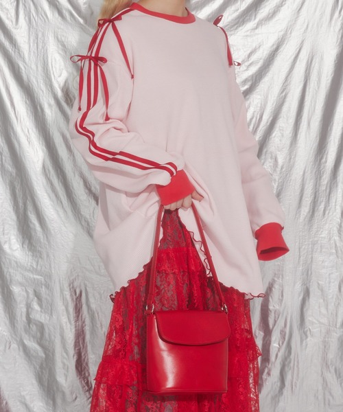 PHILLY(フィリー)の「【PHILLY】2WAYフラップショルダー(ショルダーバッグ・レディース・アイボリー/ブラック/レッド・FREE)」の15枚目の写真