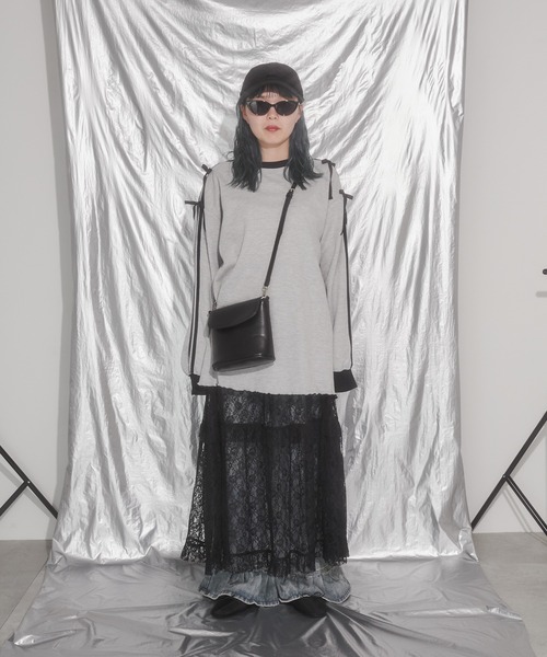 PHILLY(フィリー)の「【PHILLY】2WAYフラップショルダー(ショルダーバッグ・レディース・アイボリー/ブラック/レッド・FREE)」の21枚目の写真