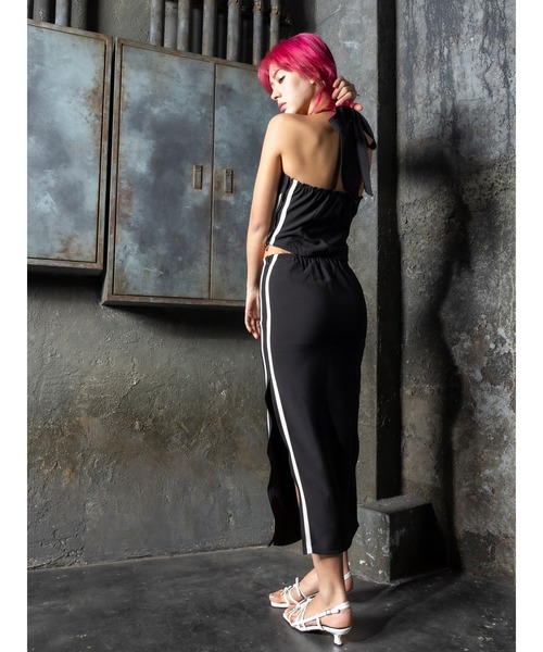 DURAS（デュラス）の「Line design set up（ワンピース・レディース・イエロー/ブラック・FREE）」の8枚目の写真