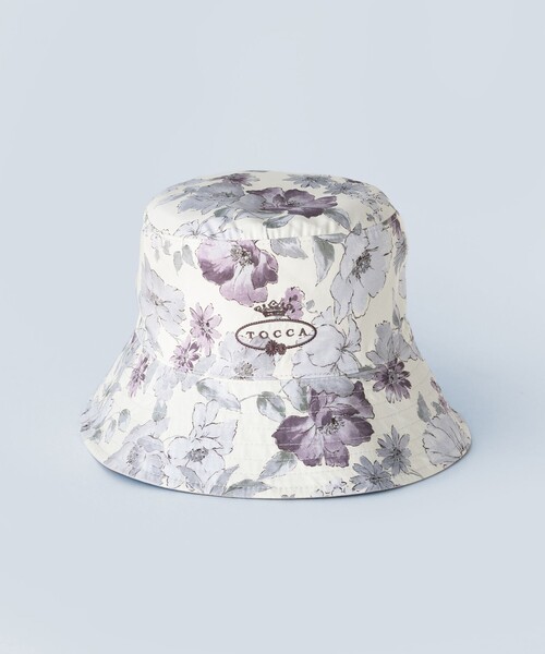TOCCA(トッカ)の「BOTANICAL GARDEN PARTY BUCKETHAT バケットハット(ハット・レディース・ピンク系/アイボリー系・F)」の4枚目の写真