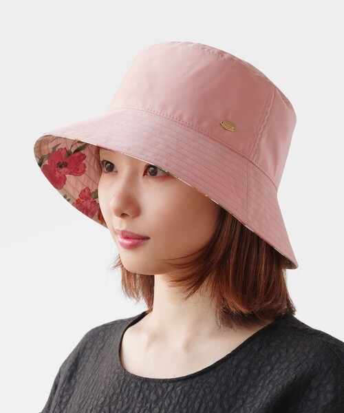 TOCCA(トッカ)の「BOTANICAL GARDEN PARTY BUCKETHAT バケットハット(ハット・レディース・ピンク系/アイボリー系・F)」の10枚目の写真