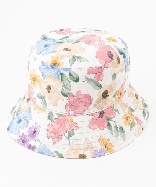TOCCA(トッカ)の「BOTANICAL GARDEN PARTY BUCKETHAT バケットハット(ハット・レディース・ピンク系/アイボリー系・F)」の22枚目の写真