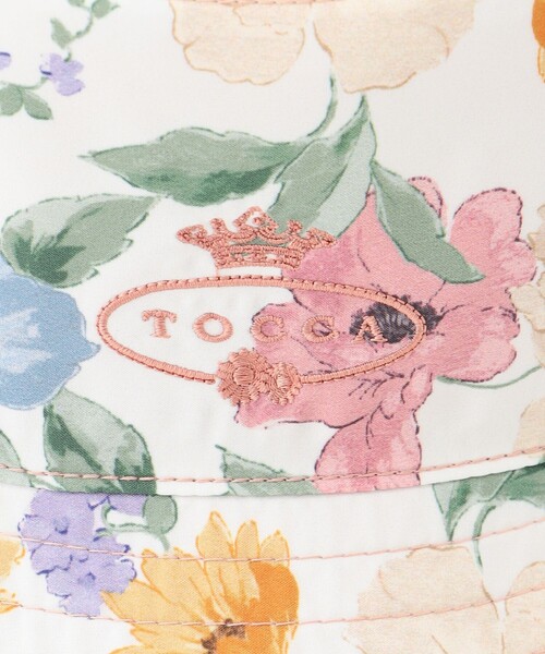 TOCCA(トッカ)の「BOTANICAL GARDEN PARTY BUCKETHAT バケットハット(ハット・レディース・ピンク系/アイボリー系・F)」の19枚目の写真