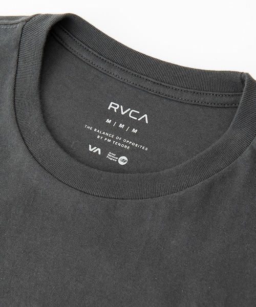 RVCA（ルーカ）の「RVCA UP STATE  CUTOFF TANK（タンクトップ・メンズ・ホワイト/ブラック・L/M）」の4枚目の写真