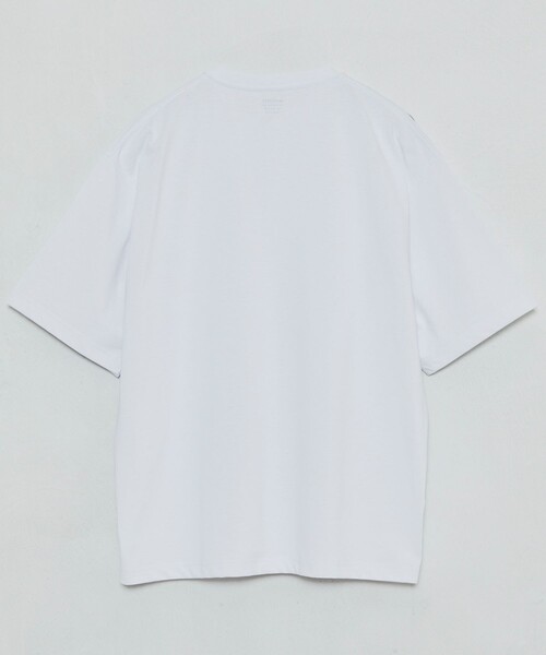 FREAK'S STORE（フリークスストア）の「【旧品番の為展開NG】FREAK’S STORE/フリークスストア AIRDRY 7.7オンス ビックシルエット ヘンリーネック Tシャツ/エアドライ/吸水速乾（Tシャツ/カットソー・メンズ・ホワイト/ブラック/グレイッシュベージュ/チャコール・SMALL/MEDIUM/LARGE）」の10枚目の写真