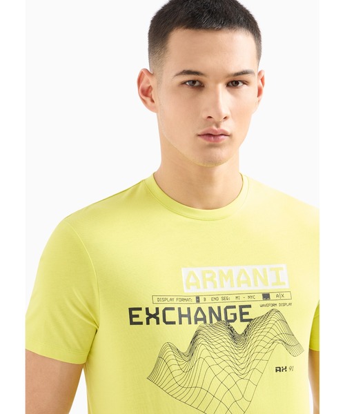 ARMANI EXCHANGE（アルマーニエクスチェンジ）の「【AX アルマーニ エクスチェンジ】＜オンライン限定＞グラフィックデザイン 半袖クルーネックTシャツ/REGULAR（Tシャツ