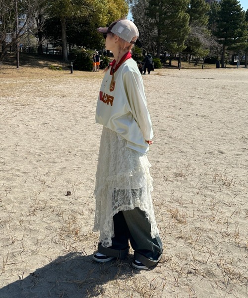 sedacle(セダクル)の「アソートユニフォームデザインプルオーバー(Tシャツ/カットソー・メンズ・オフホワイト/ピンク/アイボリー/ブラック/ブルー/グレー・SMALL/LARGE/MEDIUM)」の11枚目の写真