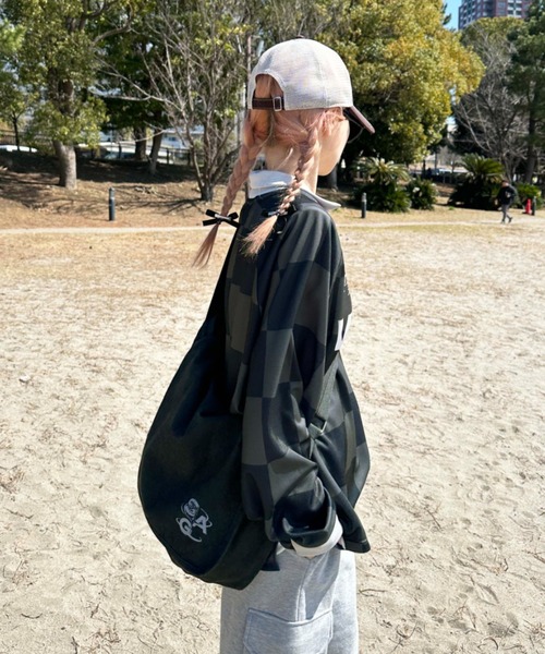 sedacle(セダクル)の「アソートユニフォームデザインプルオーバー(Tシャツ/カットソー・メンズ・オフホワイト/ピンク/アイボリー/ブラック/ブルー/グレー・SMALL/LARGE/MEDIUM)」の9枚目の写真