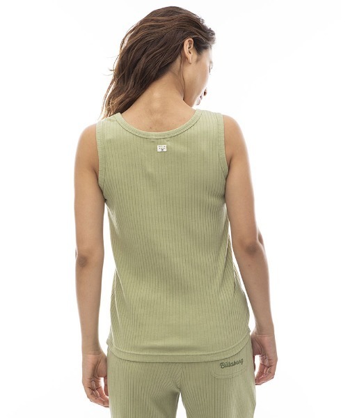 BILLABONG(ビラボン)の「BILLABONG レディース 【CHILLWEAR】 RIB TANK タンクトップ 【2024年春夏モデル】/ビラボン(タンクトップ・レディース・ブラック/グリーン系その他/アイボリー・MEDIUM)」の14枚目の写真