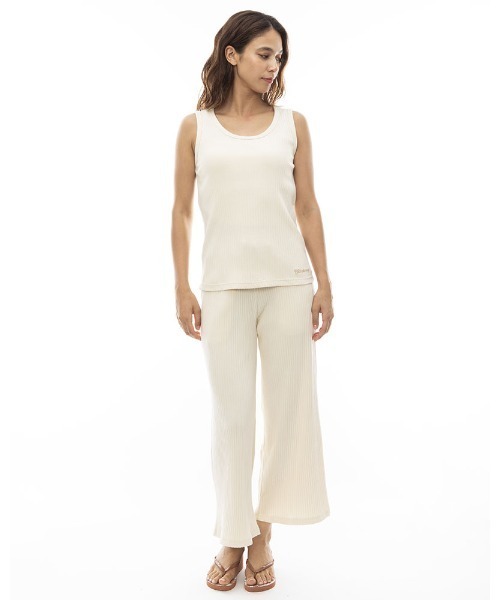 BILLABONG(ビラボン)の「BILLABONG レディース 【CHILLWEAR】 RIB TANK タンクトップ 【2024年春夏モデル】/ビラボン(タンクトップ・レディース・ブラック/グリーン系その他/アイボリー・MEDIUM)」の9枚目の写真
