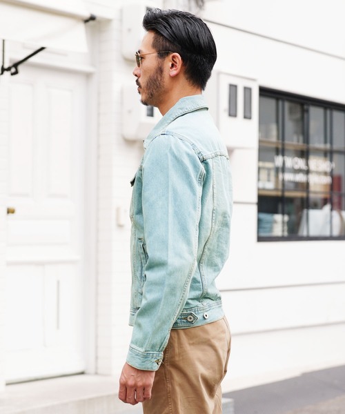 jiggys shop(ジギーズショップ)の「サードタイプデニムGジャン(デニムジャケット・メンズ・ネイビー/ブルー・LARGE/MEDIUM/X-LARGE)」の4枚目の写真