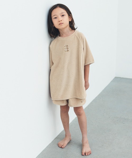 ooju(オージュ)の「【ooju】パイルT-shirts(Tシャツ/カットソー・キッズ・ベージュ/ネイビー/イエロー・1/2/3/4)」の11枚目の写真