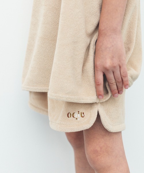 ooju(オージュ)の「【ooju】パイルT-shirts(Tシャツ/カットソー・キッズ・ベージュ/ネイビー/イエロー・1/2/3/4)」の13枚目の写真