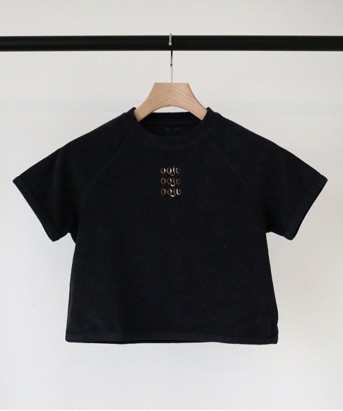 ooju(オージュ)の「【ooju】パイルT-shirts(Tシャツ/カットソー・キッズ・ベージュ/ネイビー/イエロー・1/2/3/4)」の14枚目の写真